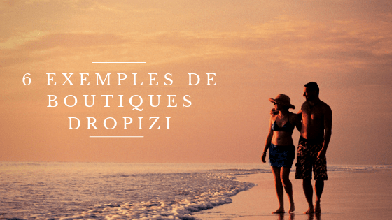 Exemples boutiques Dropizi !